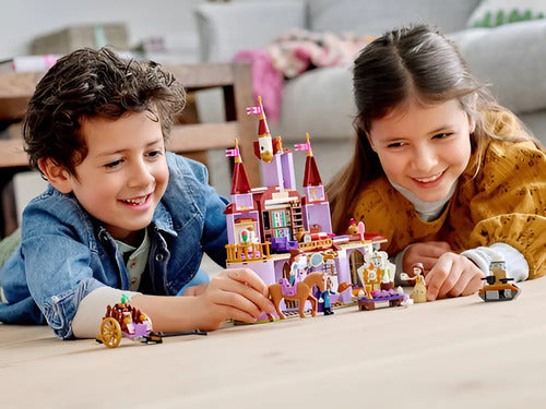 Juego Construcción Bloques Lego Castillo Bella Y Bestia 6+ Cantidad De Piezas 505