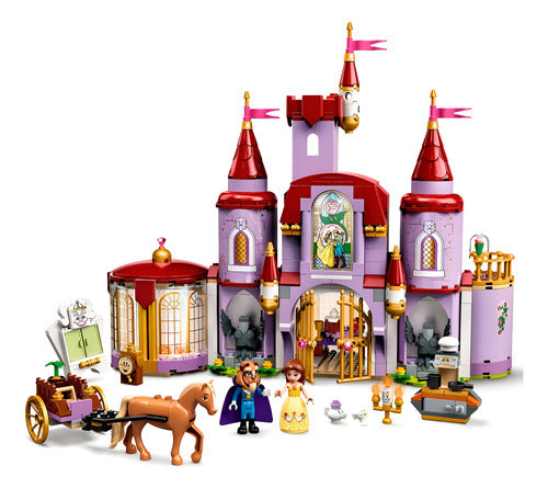 Juego Construcción Bloques Lego Castillo Bella Y Bestia 6+ Cantidad De Piezas 505