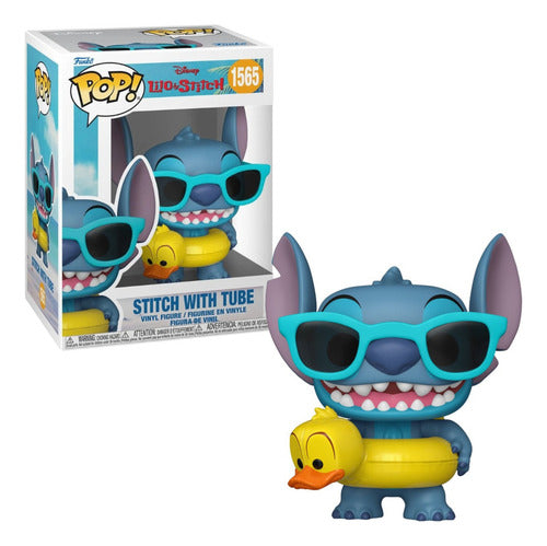 Funko Pop! Disney - Stitch Con Salvavidas De Pato