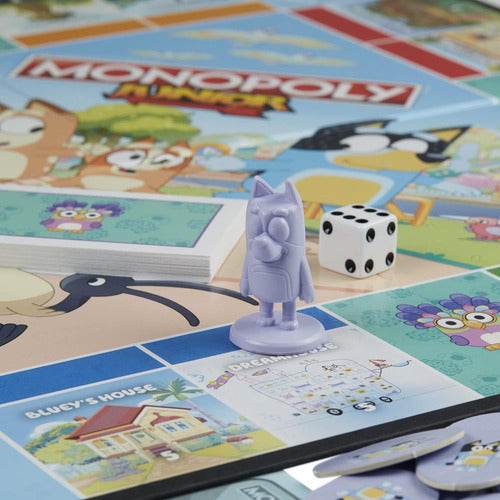 Monopoly Junior: Bluey Edición - Juego De Mesa Para Niños