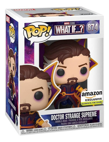 Funko Pop! Marvel: What If...? - Doctor Strange Supreme (glows In The Dark) #874