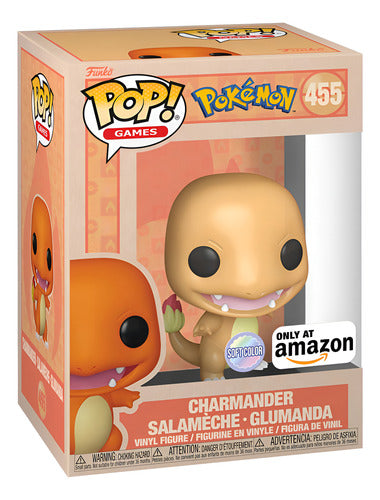 Funko Pop Pokemon Charmander Color Suave Ews