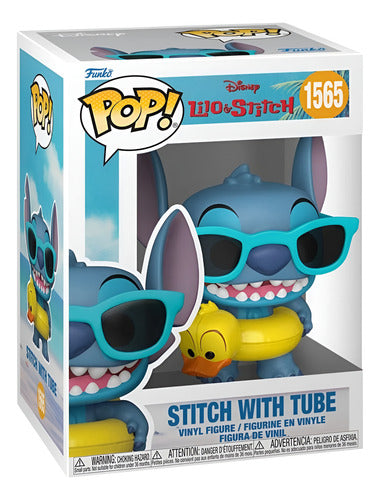 Funko Pop! Disney - Stitch Con Salvavidas De Pato