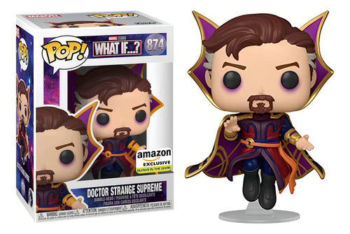 Funko Pop! Marvel: What If...? - Doctor Strange Supreme (glows In The Dark) #874