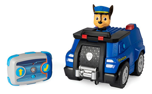 Paw Patrol Chase Carro A Control Remoto Azul Chase