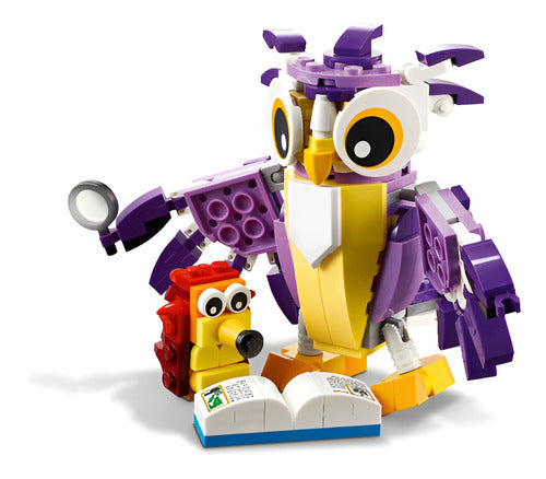 Lego Creator 31125 175 Piezas Criaturas Del Bosque 175 Criaturas Fantásticas Del Bosque