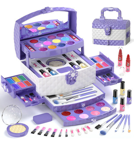 Perryhome Juego De Maquillaje Para Niña 56 Piezas