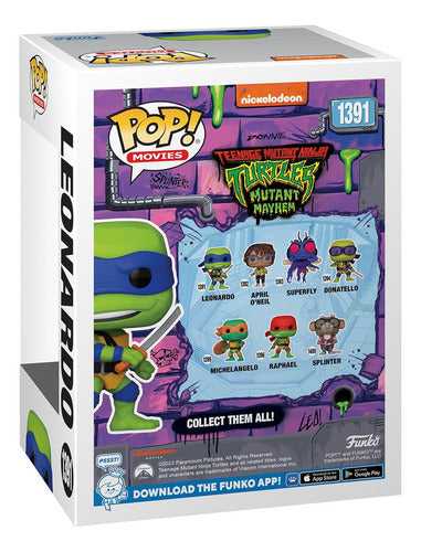 Funko Pop! Películas: Tortugas Ninja Mutant Mayhem, Leonardo