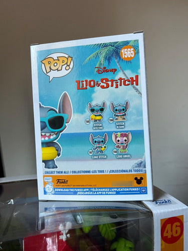 Funko Pop! Disney - Stitch Con Salvavidas De Pato