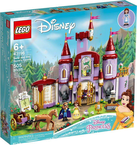 Juego Construcción Bloques Lego Castillo Bella Y Bestia 6+ Cantidad De Piezas 505