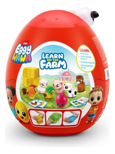 Eggy Wawa Granja Para Bebés - Aprende Inglés Con Animales