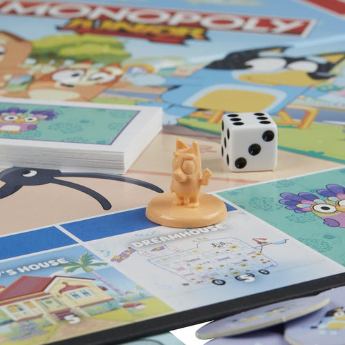 Monopoly Junior: Bluey Edición - Juego De Mesa Para Niños