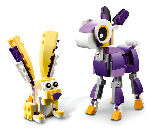 Lego Creator 31125 175 Piezas Criaturas Del Bosque 175 Criaturas Fantásticas Del Bosque