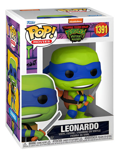 Funko Pop! Películas: Tortugas Ninja Mutant Mayhem, Leonardo