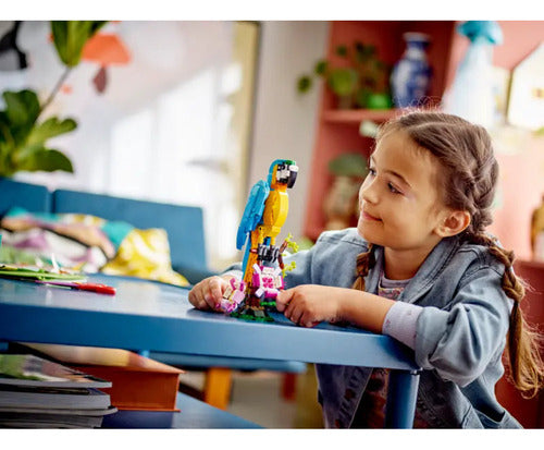 Lego Creator 31136 Loro Exótico 3 En 1 - 253 Pzs 253