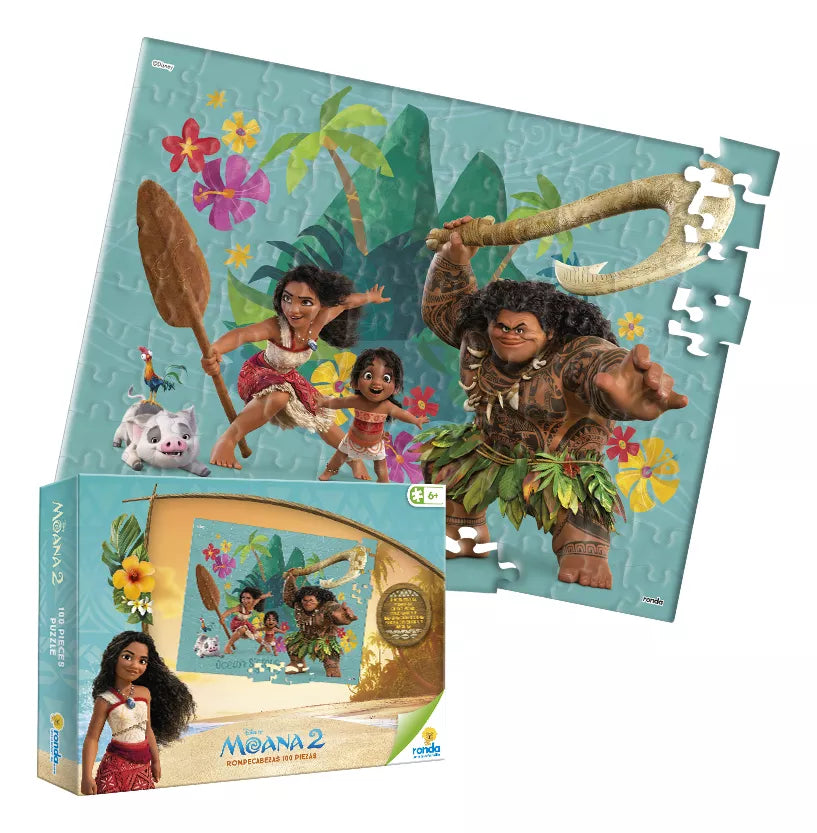 Rompecabezas X 100 Piezas Moana 2