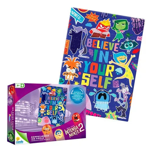 Rompecabezas X 100 Piezas Intensamente 2 Disney